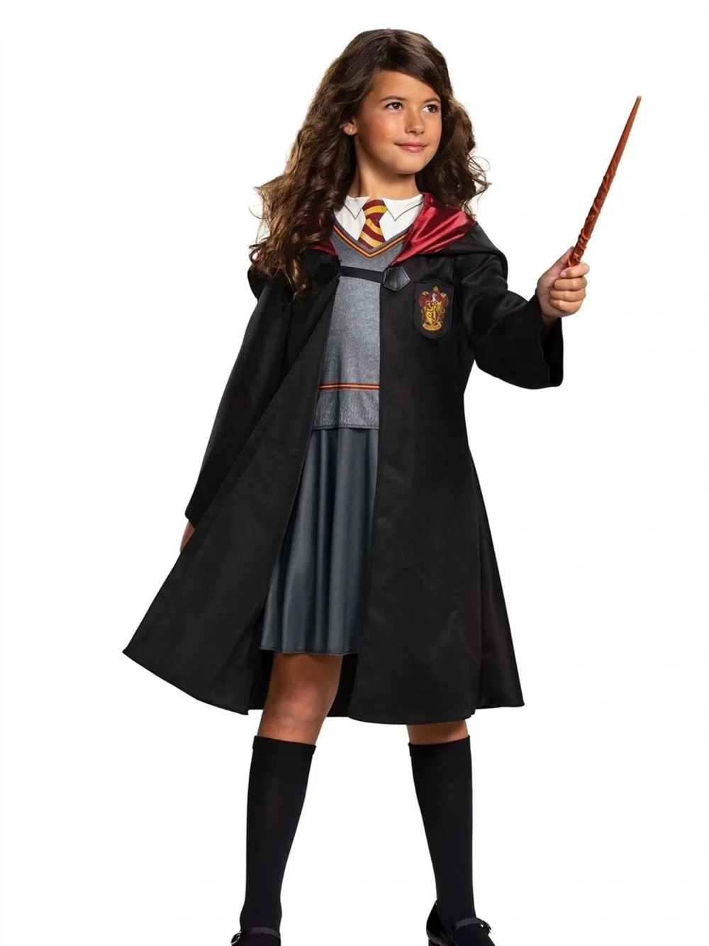 Harry Potter Gryffindor Wizard Costume Robe with attached dress 7/8